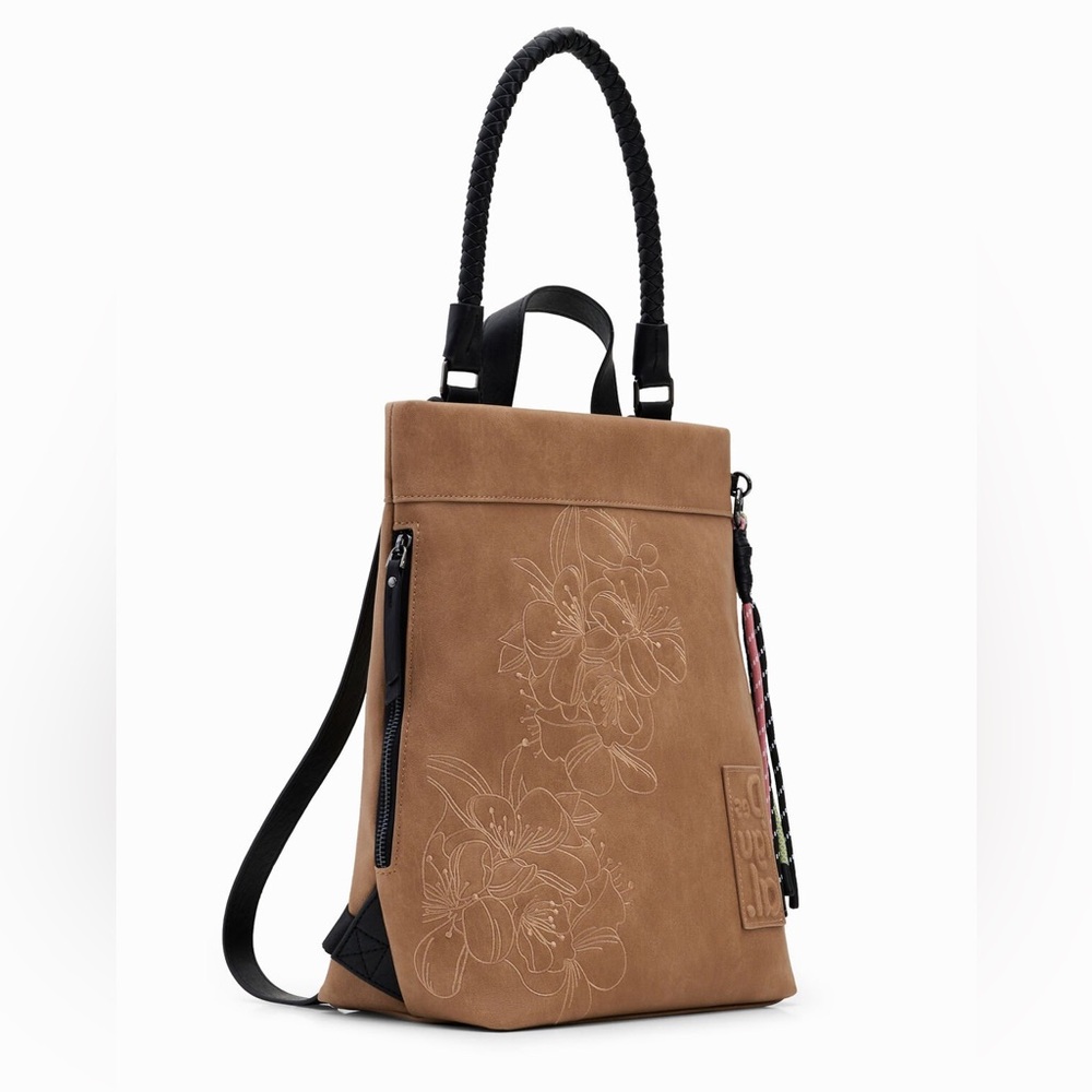 DESIGUAL SOFT FLORAL BACKPACK